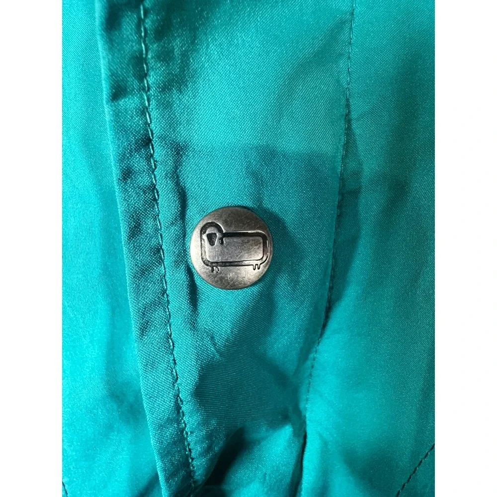 Vintage Woolrich Teton Gore-Tex Anorak Jacket Teal 1980s Mens Large Pullover